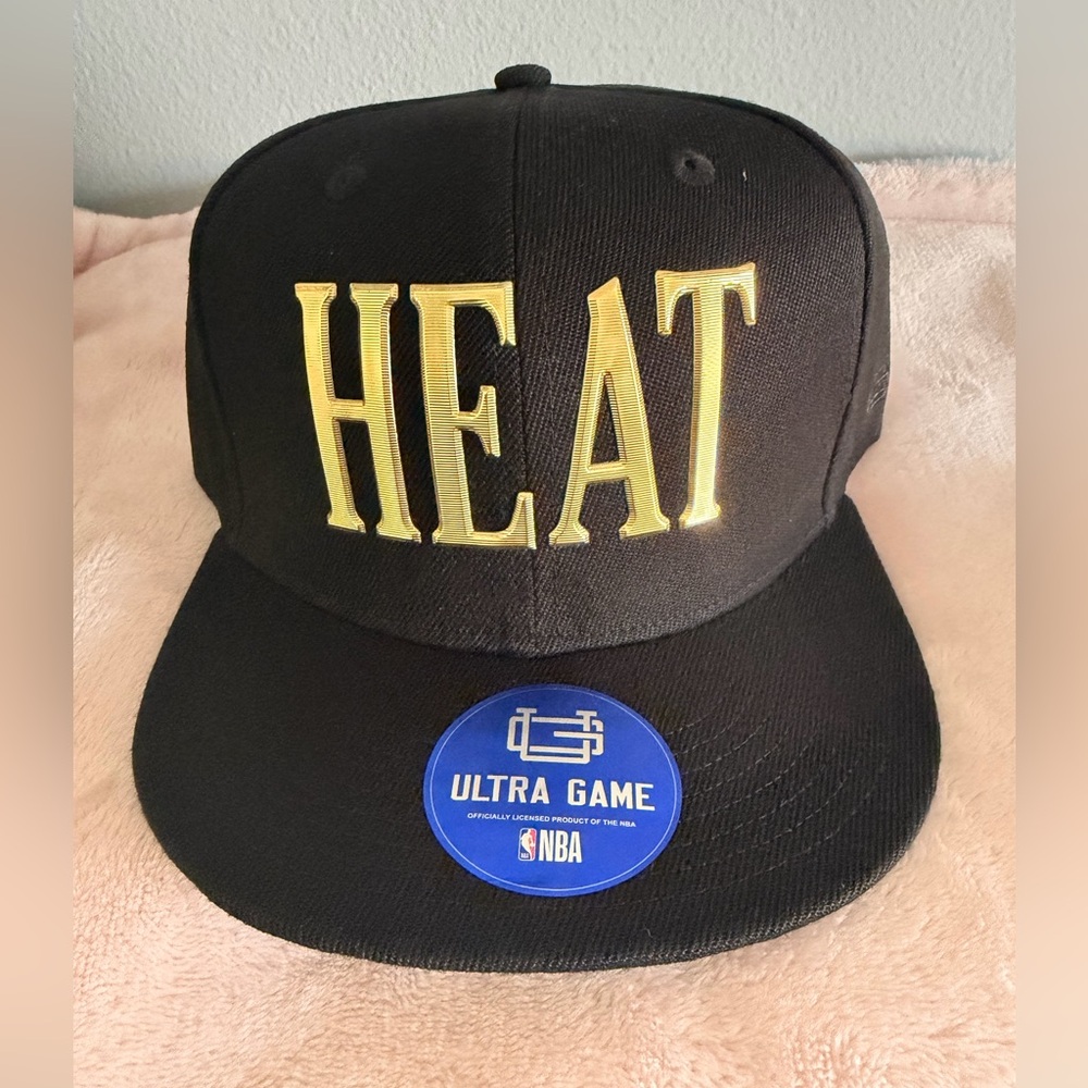 Ultra Game Black and Gold Cap